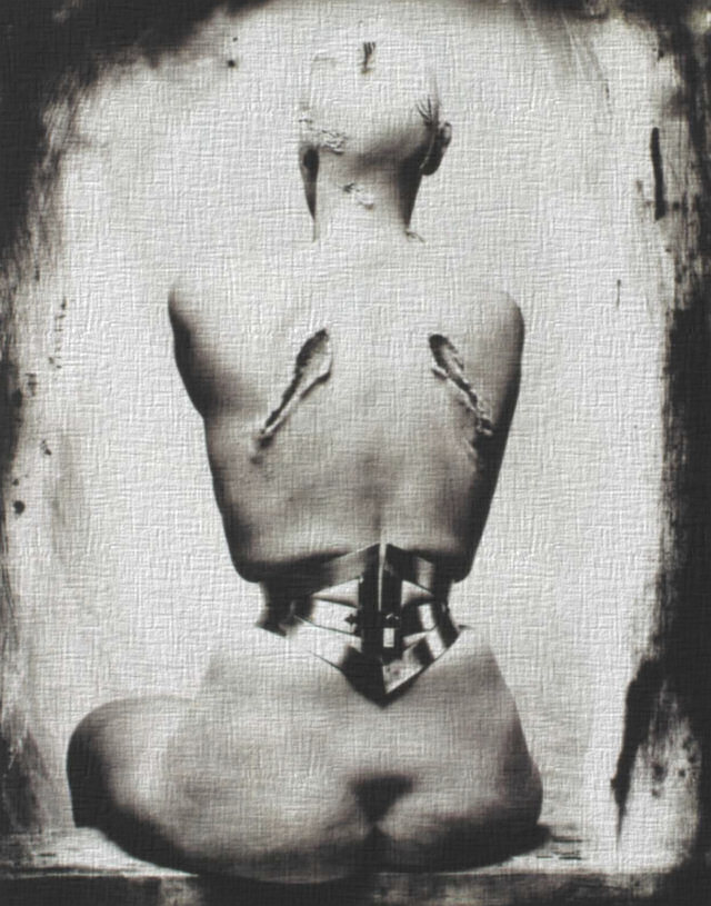 Joel-Peter Witkin, Woman once a Bird (1990). 