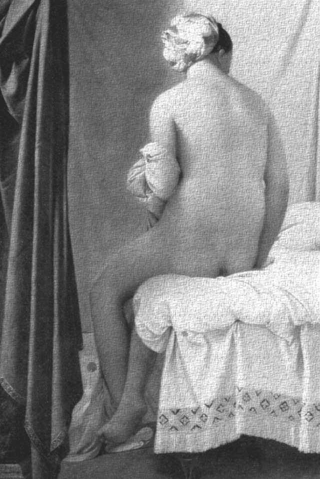 Jean-Auguste-Dominique Ingres, La banyista de Valpinçon (1808), París, Louvre 